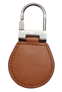Leather Round Shape-Keyfob - EM4102 Key Fob
