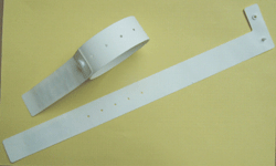 PP One Time Use Band - RFID Paper Wristbands