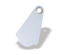 PVC Leaf Shape Keyfob - Mifare 1k FOB