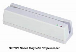 OTR720 - Magnetic Card Reader, Triple Track, Manual Swipe Type 