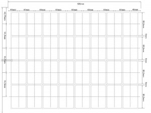orangeTags RFID Prelam 4 x 8 Specification